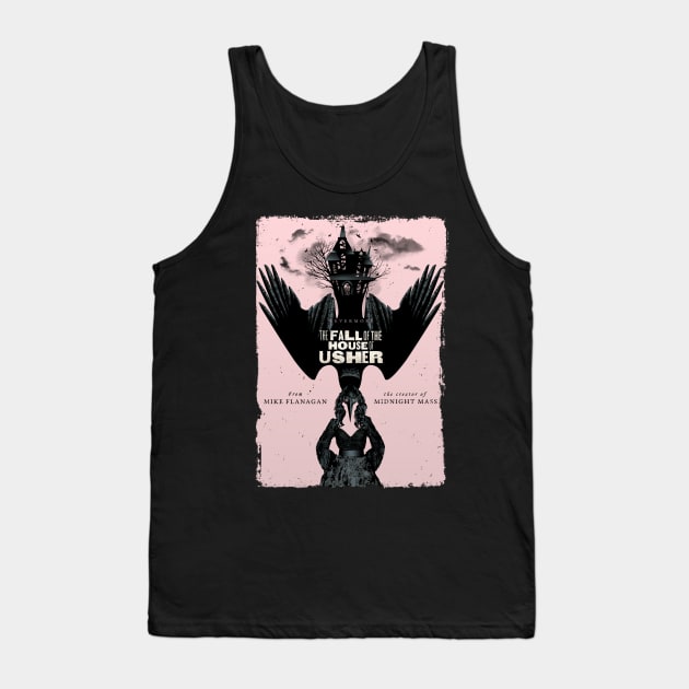 The Fall of the House of Usher poster version 1 Tank Top by Afire